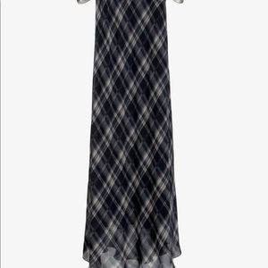 Zara plaid dress limited edition